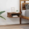 vidaXL Nočný stolík 2 ks Staré drevo 40 x 31 x 15 cm Kompozitné drevo
