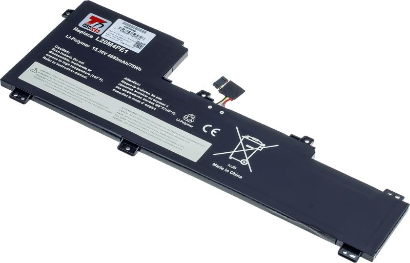 Batéria T6 Power pre Lenovo Yoga Slim 7 Pro 16ACH6, IdeaPad 5 Pro-16ACH6, 4883mAh, 75Wh, 4cell