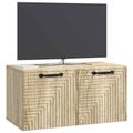 vidaXL Nástenná TV skrinka Nástenný Dub sonoma 59,5 x 31 x 30 cm