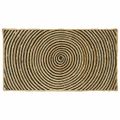 vidaXL Koberec do oblasti Čierna 60 x 110 cm Juta