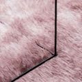 vidaXL Chlpatý koberec s vysokým vlasom NAVARRA 120x120 cm polyester