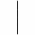 vidaXL Kovové náhradné čelo postele čierne 120 cm