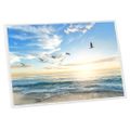 vidaXL Fotorámiky na stenu, koláž 5 ks, biele 42x59,4 cm, MDF