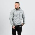 Mikina Athlete Grey Black - GymBeam, veľkosť M, 65% bavlna, 35% polyester