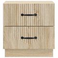 vidaXL Nočný stolík 2 ks Dub sonoma 43 x 34,5 x 44,5 cm