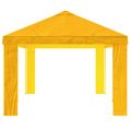 vidaXL Záhradný altánkový kryt 6 x 3 m Žltá Polyester 190 gsm