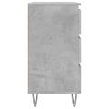vidaXL Komoda betónovo sivá 60x35x70 cm spracované drevo