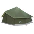 vidaXL Tipi stan 12-miestny Olivovo zelená Polyester a oceľ