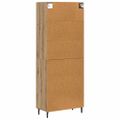 vidaXL Highboard 2 ks Remeselný dub 69,5 x 34 x 180 cm