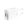 XO wall charger CE19 QC 18W 1x USB white + cable microUSB
