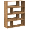 vidaXL Deliaca stena dub artisian 100x33x125,5 cm kompozitné drevo