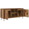 vidaXL TV skrinka 104 x 35 x 50 cm Staré drevo Kompozitné drevo