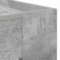 vidaXL Konferenčný stolík Betónová šedá 110 x 50 x 41 cm