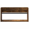 vidaXL Regál na časopisy Dymová dub 60 x 12 x 30 cm Kompozitné drevo