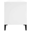 vidaXL Skrinka na platne biela 100x38x48 cm kompozitné drevo