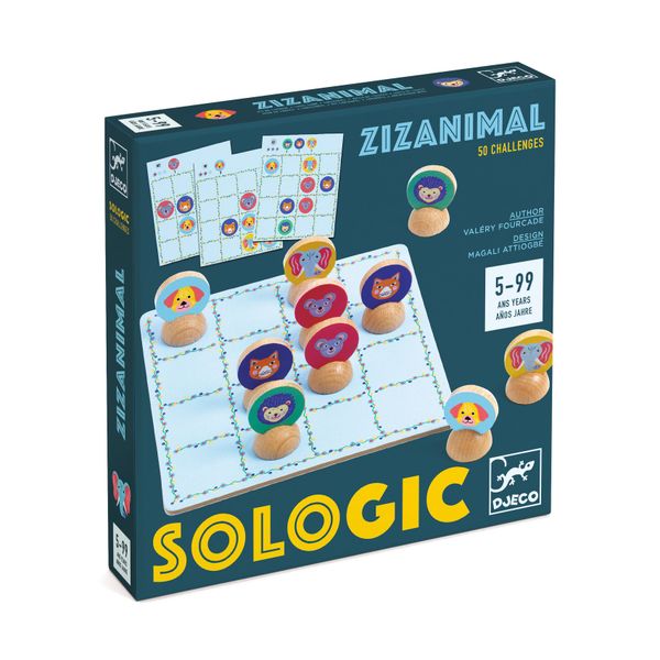 Logická hra Sologic Zizanimal