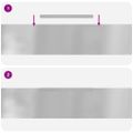 vidaXL Obrubník trávnika 4 ks 450 x 20 cm Pozinkovaná oceľ Strieborná