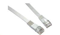 Solarix - patch kabel plochý CAT6 UTP LSOH 7m šedý