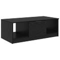 vidaXL Konferenčný stolík Čierny dub 102 x 50 x 36cm Kompozitné drevo