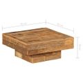 vidaXL Konferenčný stolík z recyklovaných podvalov 70x70x30 cm