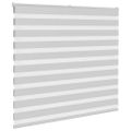 vidaXL Zebra roleta svetlosivá 160x100cm šírka látky 155,9cm polyester