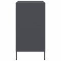 vidaXL Komoda antracitová 68x39x73,5 cm oceľ valcovaná za studena