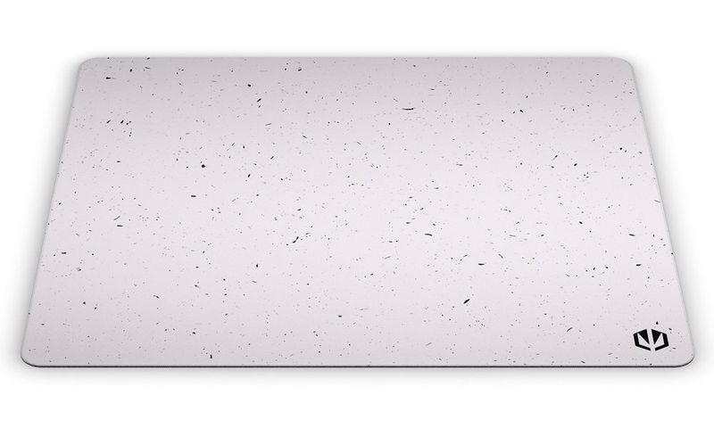 Endorfy podložka pod myš Stoneflow White L / 450x400x3 / voděodolná / obšitá / gumová spodní vrstva / bílý kámen Podložka pod myš, herní, 450×400×3mm, vodeodolná, obšitá, bílá
