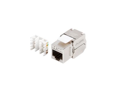 Keystone modul bez nástrojov RJ45 CAT.7 ftp 180 ° lanberg