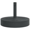 vidaXL Podstavec pod slnečník pre Ø38/48 mm tyče 25 kg kruh