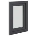 vidaXL Otočné a sklopné okno do suterénu RISOR 50 x 75 cm PVC a sklo