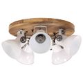 vidaXL Závesná lampa 25 W biela 50x50x25 cm E27