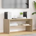 vidaXL TV skrinka 80 x 35 x 40 cm Sonoma dub Kompozitné drevo