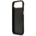 Obal Guess pre iPhone 17 Air HC MAGSAFE PU S/ PEONY HOT STAMP čierna