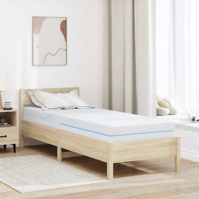 vidaXL Matrac Stredne tvrdý 70 x 200 cm Biela