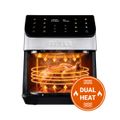 TESLA AirCook DualHeat QD65 XXL - multifunkčná duálna digitálna horúcovzdušná fritéza