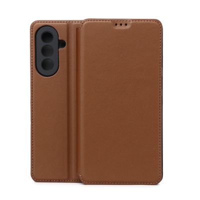 Puzdro Smart Touch pre Samsung Galaxy A37 5G hnedé