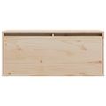 vidaXL Nástenná skriňa 80x30x35 cm masívna borovica