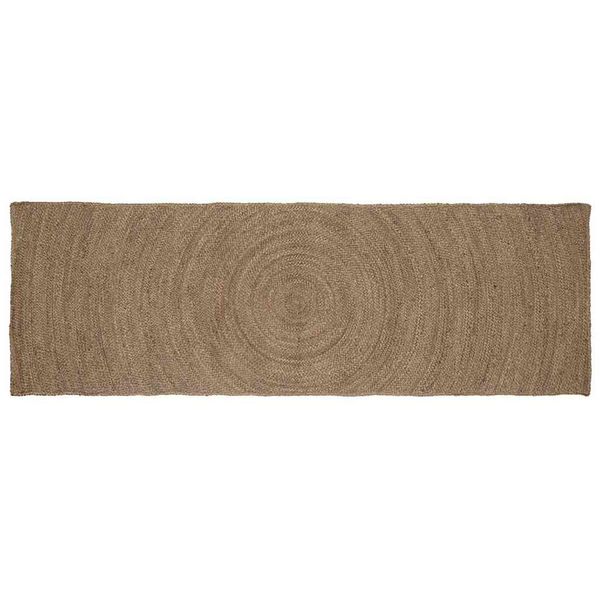 vidaXL Kusové koberce Sivá 60 x 200 cm Juta