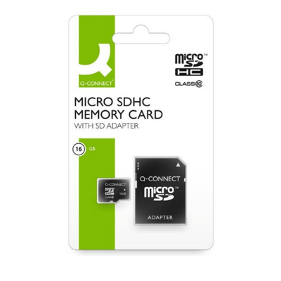 QC016012 Q-CONNECT Pamäťová karta micro SDHC Q-CONNECT 16 GB