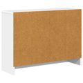 vidaXL Servírovacia skriňa Biela 73,5 x 22,5 x 53,5 cm