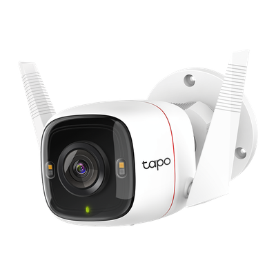 Tapo C320WS Outdoor IP66 Security 2K Wi-Fi Camera, microSD, dvojcestné audio, detekcia pohybu
