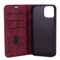 Puzdro Smart Suede pre Honor 600 / Honor 600 Pro bordová