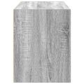 vidaXL skriňa s 2 zásuvkami sivé sonoma kompozitné drevo