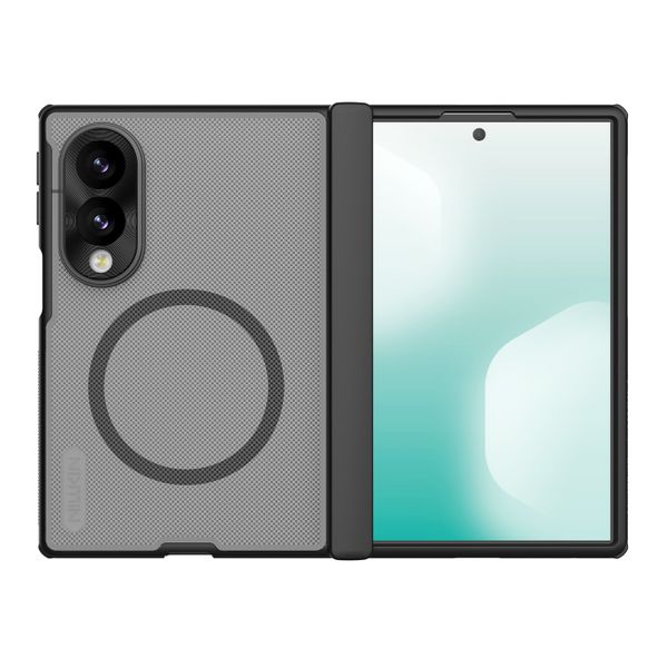 Nillkin Super Frosted FOLD Magnetic Zadný Kryt pre Samsung Galaxy Z Fold 8 Transparent Black