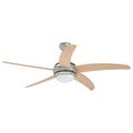 vidaXL Stropný ventilátor s osvetlením a diaľkovým ovládaním Ø 130 cm