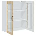 vidaXL Dvierka na umývačku Kalmar Sonoma dub 80 x 31 x 100 cm
