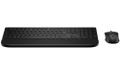 HP Bezdrátová klávesnice a myš 585C dual-mode černá Klávesnice + myš, bezdrátová, Bluetooth, USB dongle, 22 programovatelných kláves, operka dlane, 4000 DPI, AES 128, cerná