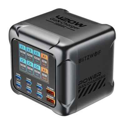 Nabíjačka Blitzwolf BW-S33 420 W, 8 portov