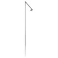 vidaXL Slimáková ohrada 4 ks 100 x 3,5 x 25 cm Nehrdzavejúca oceľ
