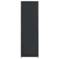 vidaXL Šatník čierny 87x49x159 cm látkový